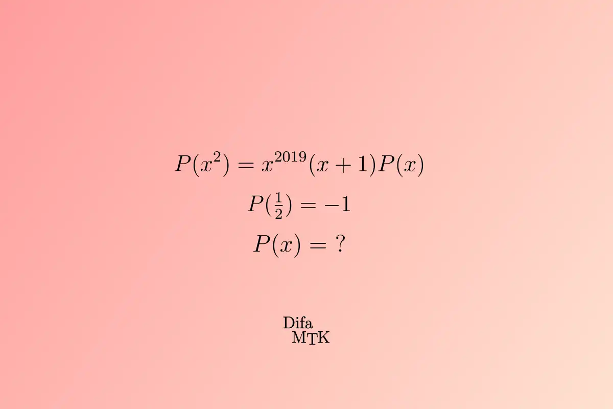 Thumbnail Pembahasan OSN-P Matematika SMA Tahun 2019 Nomor 14